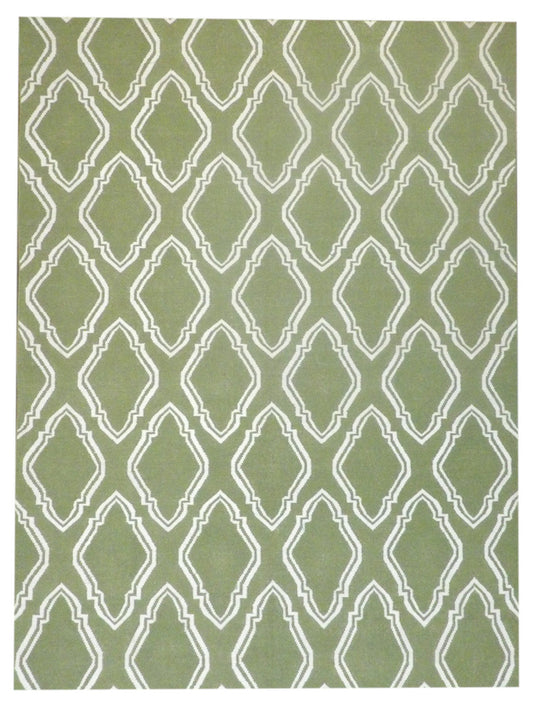 8x10 Coastal Hand-Knotted Wool rug, Rug #101-1091