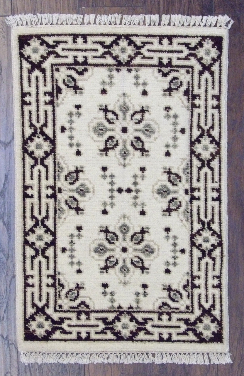 2x3 Tribal Hand-Knotted Wool rug, Rug #101-326