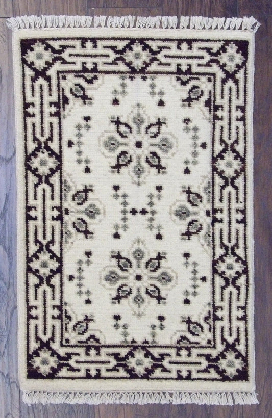 2x3 Tribal Hand-Knotted Wool rug, Rug #101-326