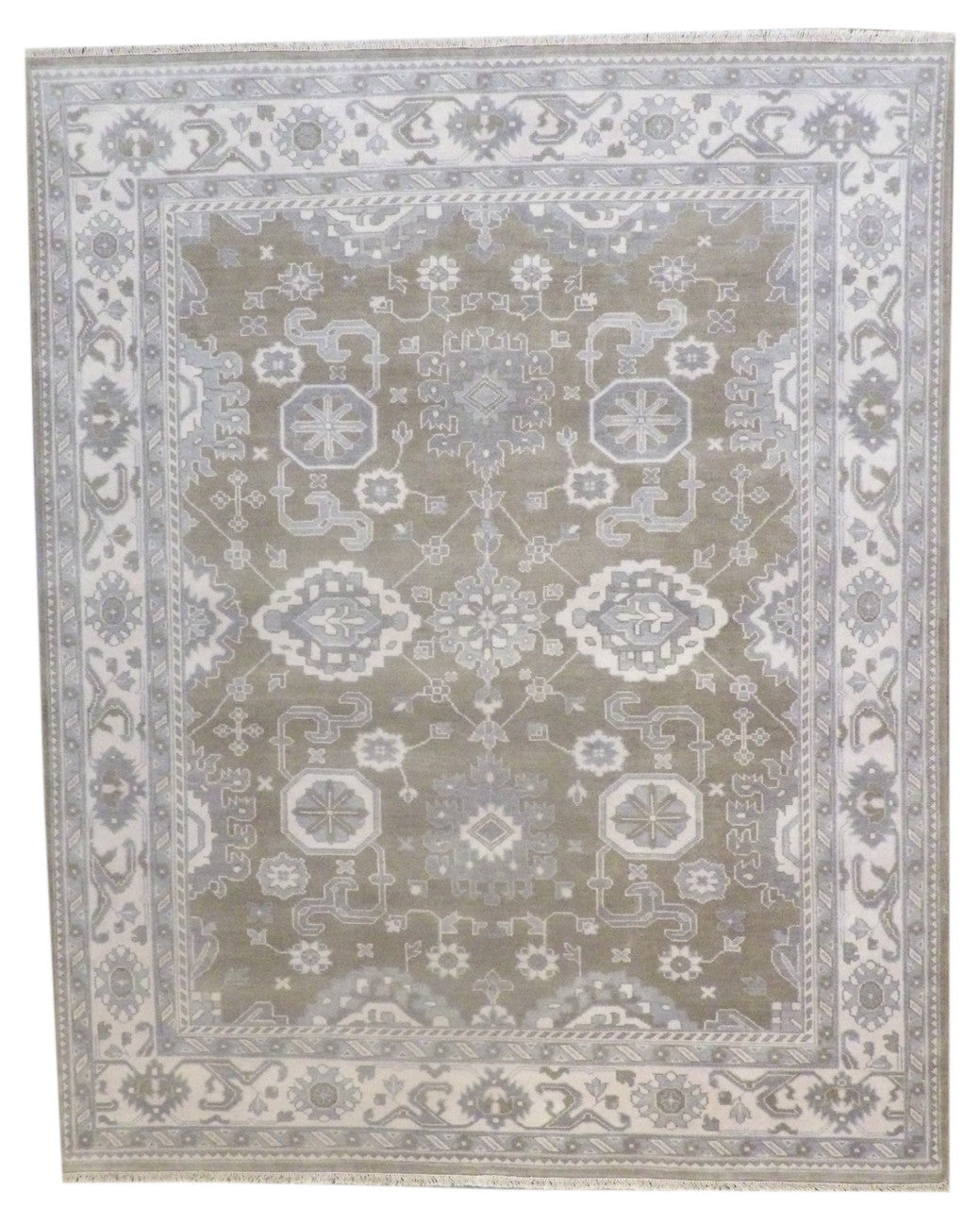8x10 Oushak Hand-Knotted Wool rug, Rug #101-1002
