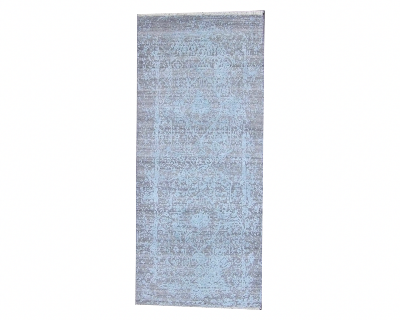 2x6 Transitional Hand-Knotted Silk rug, Rug #101-222