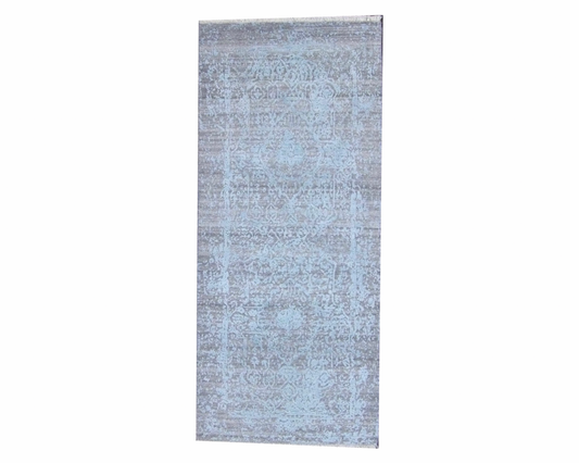 2x6 Transitional Hand-Knotted Silk rug, Rug #101-222