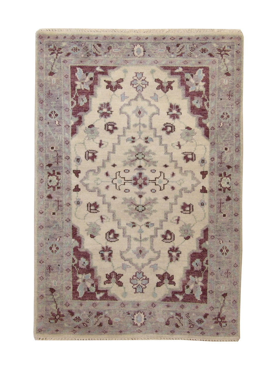 4x6 Tribal Hand-Knotted Wool rug, Rug #101-2203