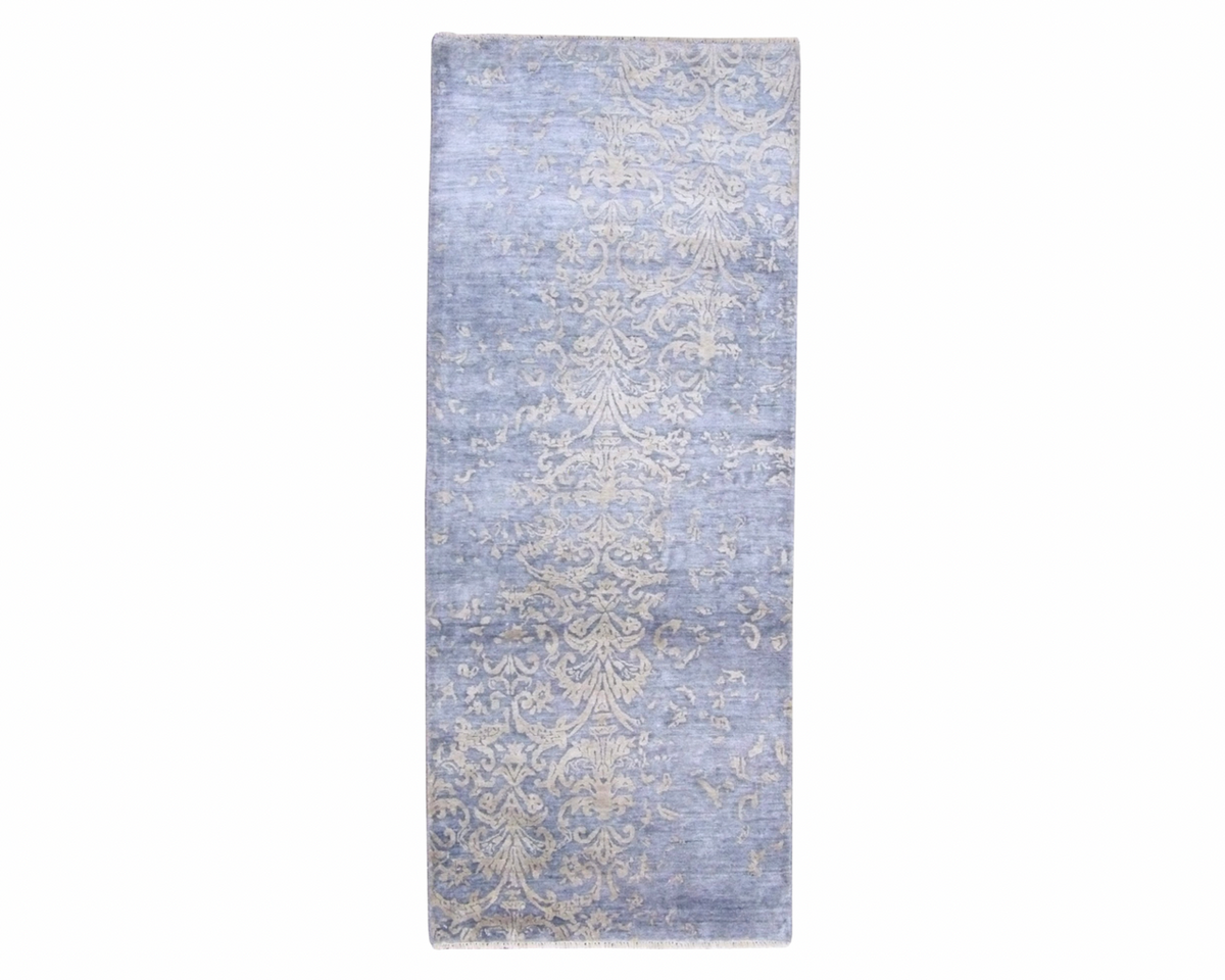 2x6 Traditional Hand-Knotted Silk rug, Rug #101-208