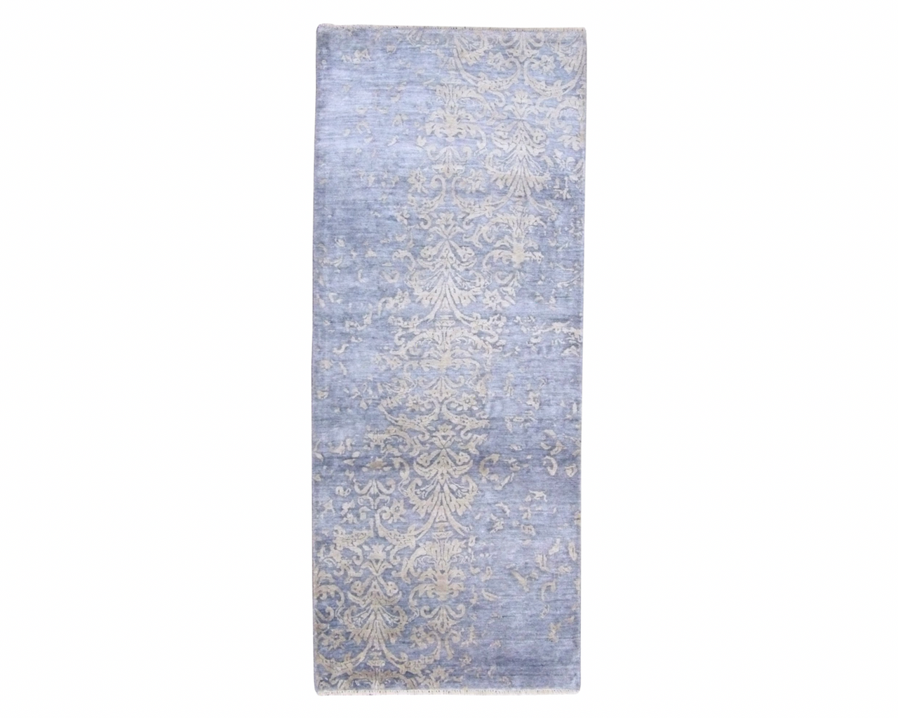 2x6 Traditional Hand-Knotted Silk rug, Rug #101-208