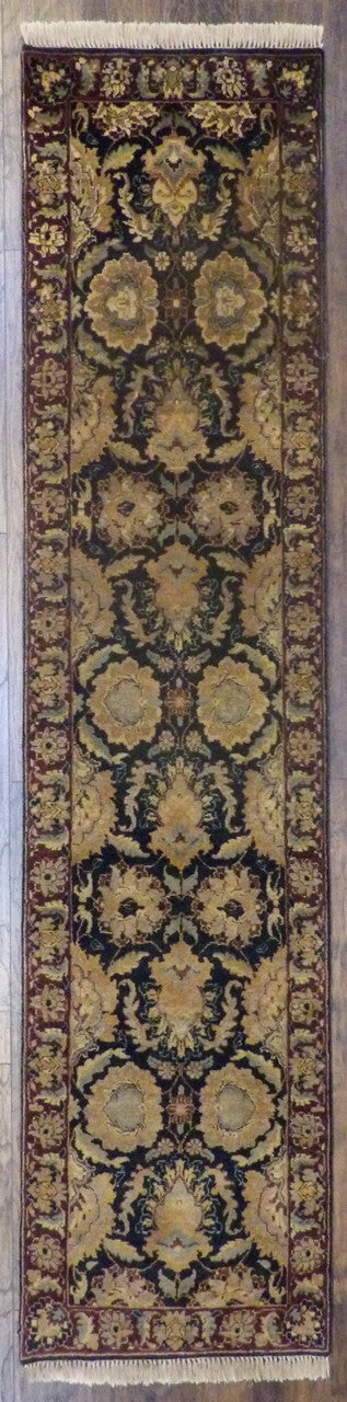 2x10 Traditional Hand-Knotted Wool rug, Rug #101-596