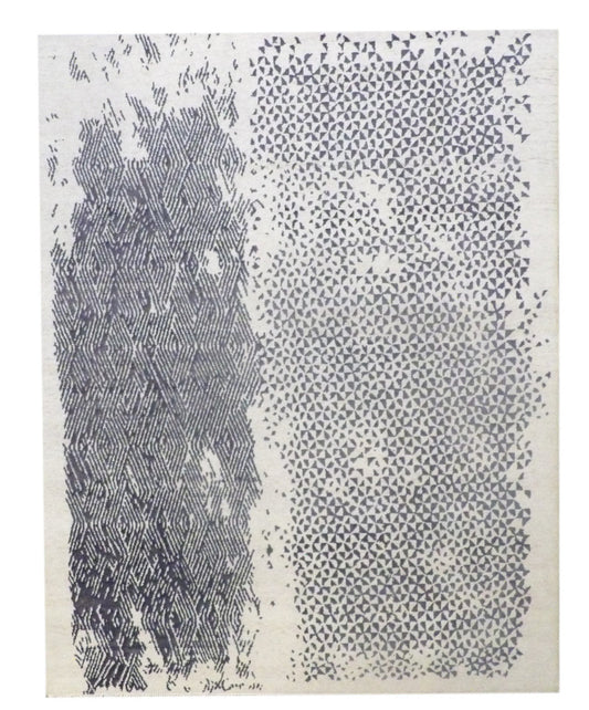 8x10 Modern Hand-Knotted Wool rug, Rug #101-11150