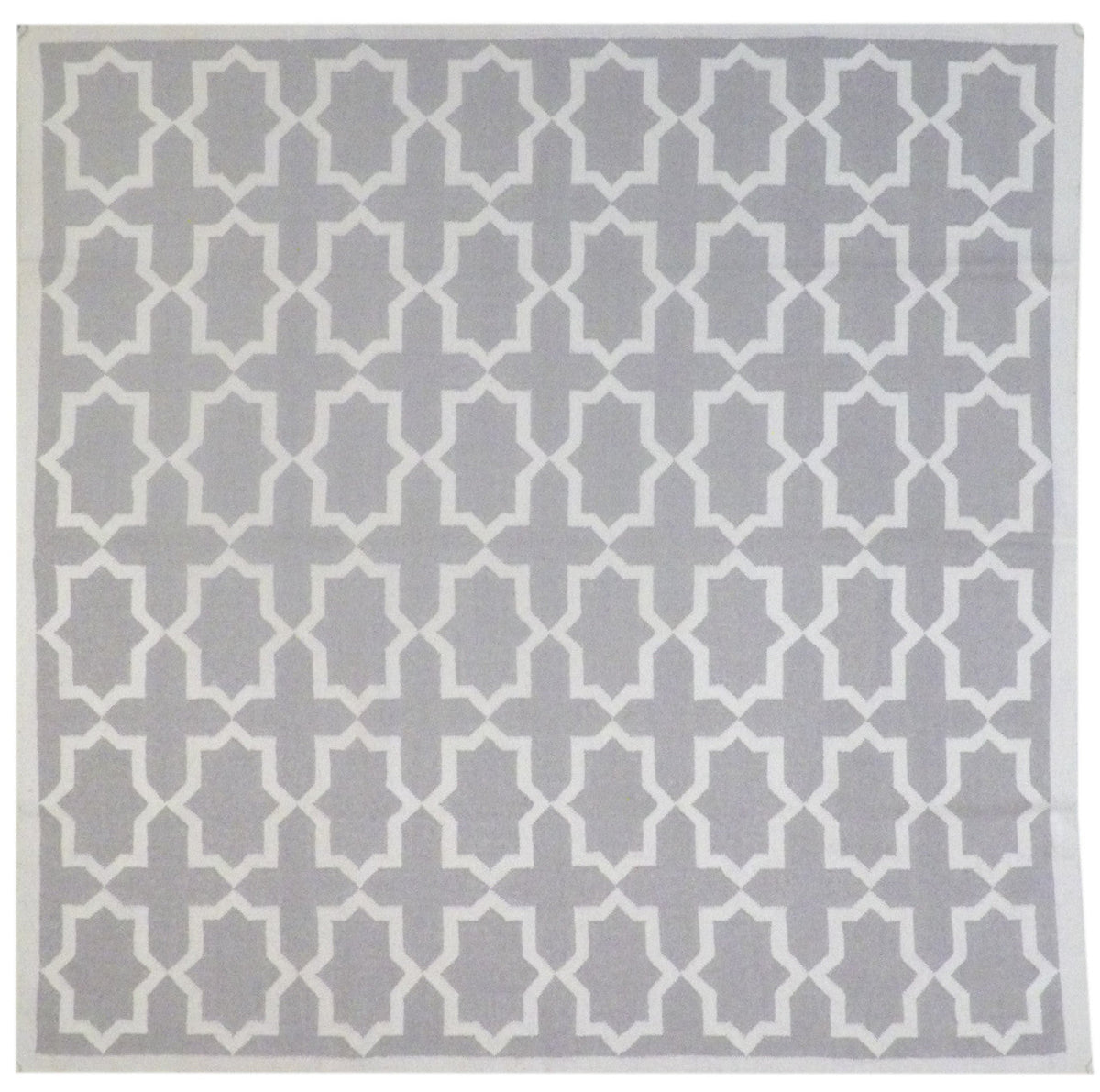 8x8 Coastal Hand-Knotted Wool rug, Rug #101-1085