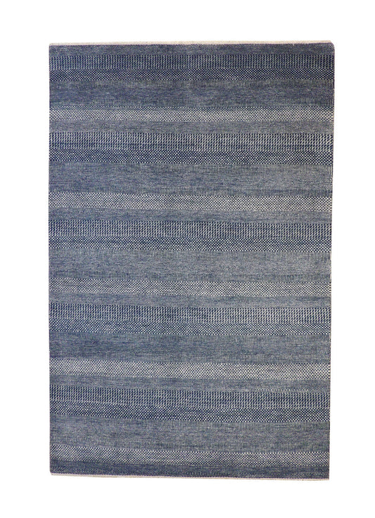 6x9 Modern Hand-Knotted Silk rug, Rug #101-2081