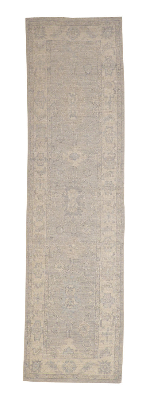 3x11 Oushak Hand-Knotted Wool rug, Rug #101-5079