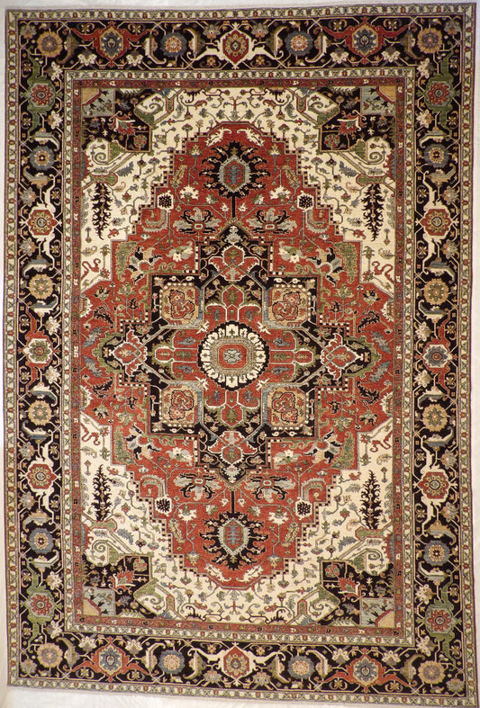 12x18 Tribal Hand-Knotted Wool rug, Rug #101-1146