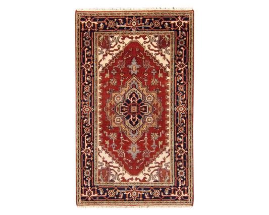 3x5 Tribal Hand-Knotted Wool rug, Rug #101-144