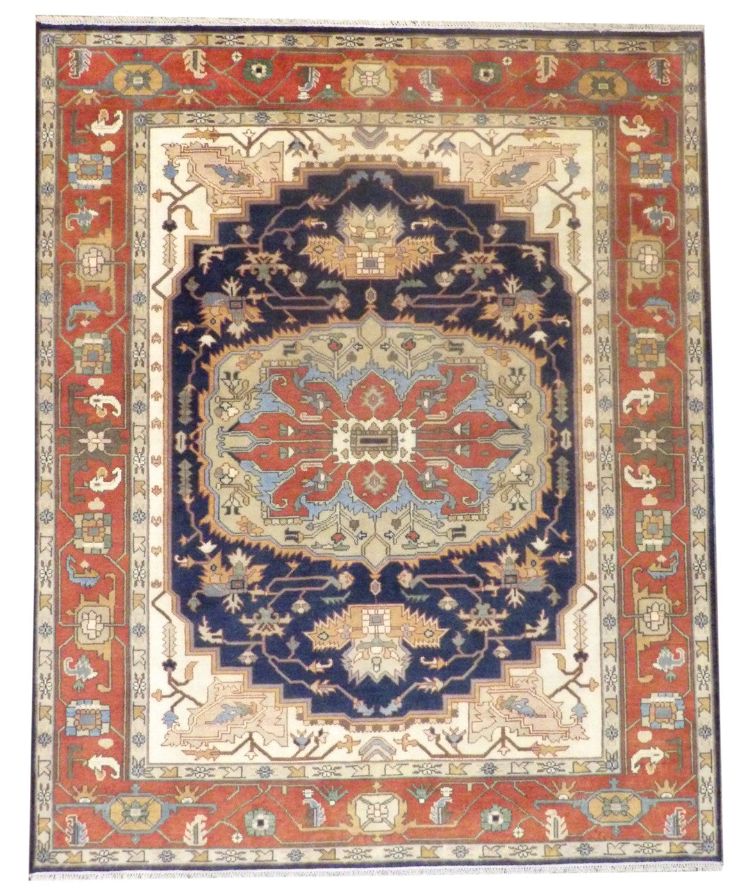8x10 Traditional Hand-Knotted Wool rug, Rug #101-950