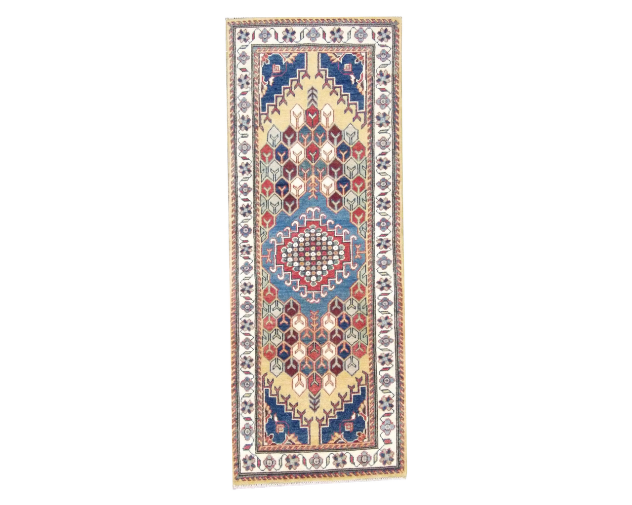 2x6 Tribal Hand-Knotted Wool rug, Rug #101-219