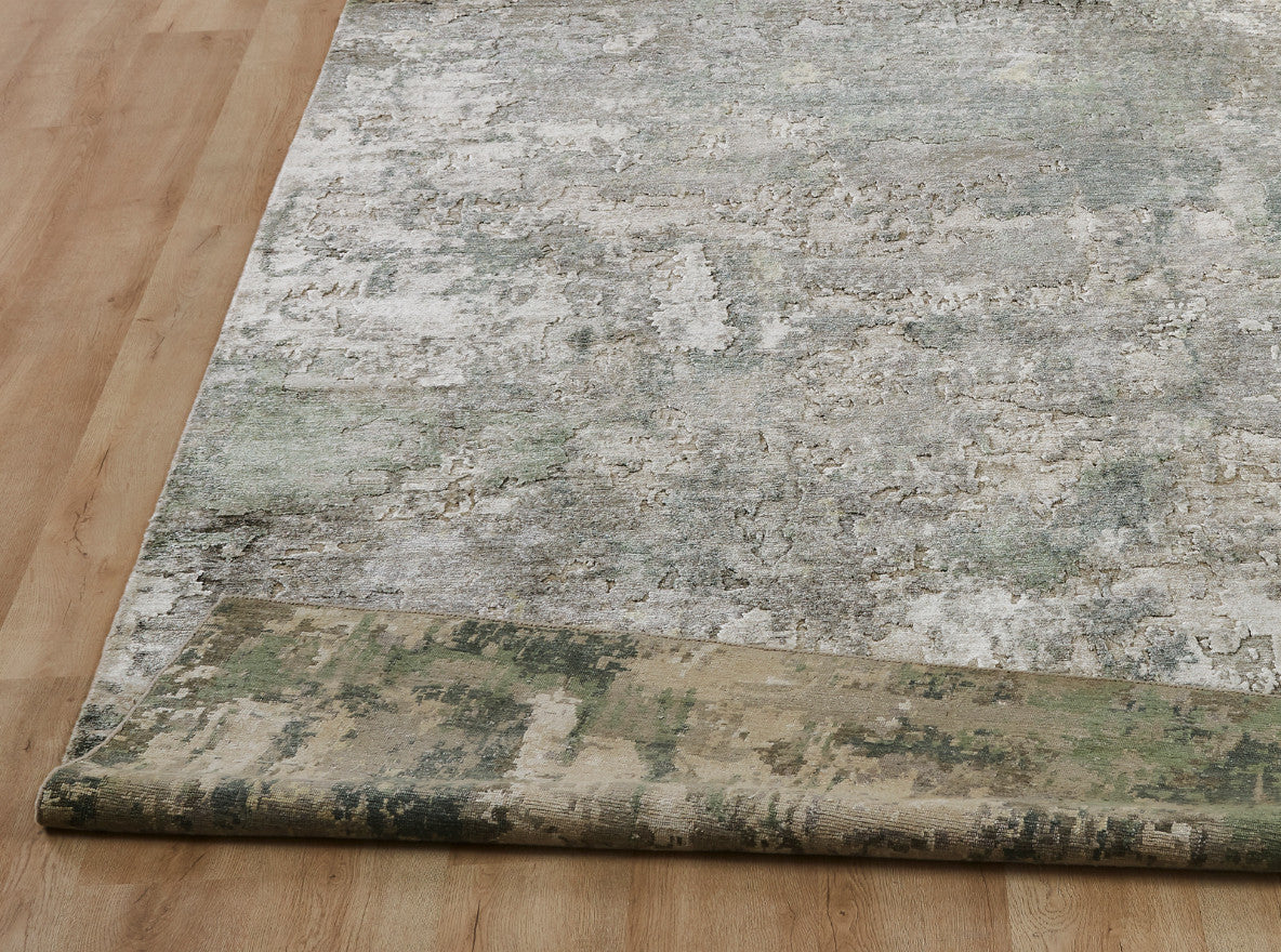 4' x 6' Modern Hand-Knotted Silk rug, Rug #JN3020