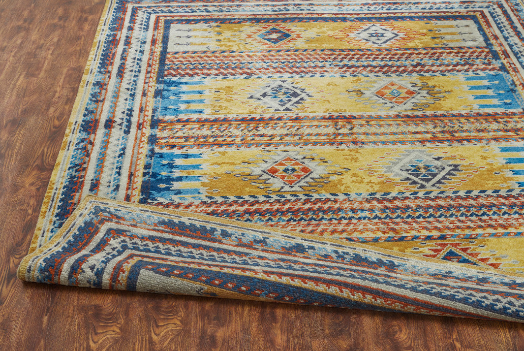 4' x 6' Southwestern Hand-Knotted Wool rug, Rug #MV7260