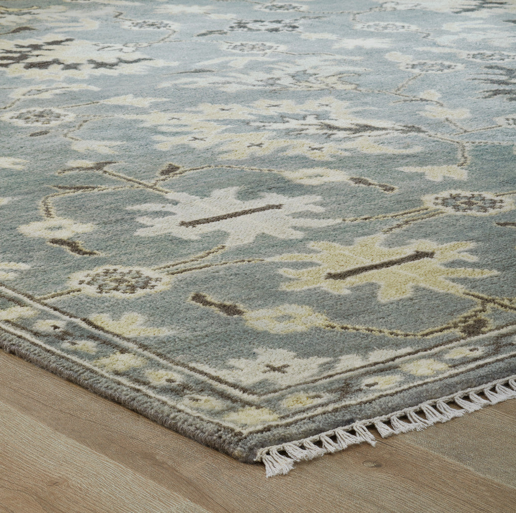 8' x 10' Transitional Hand-Knotted Wool rug, Rug #US1240