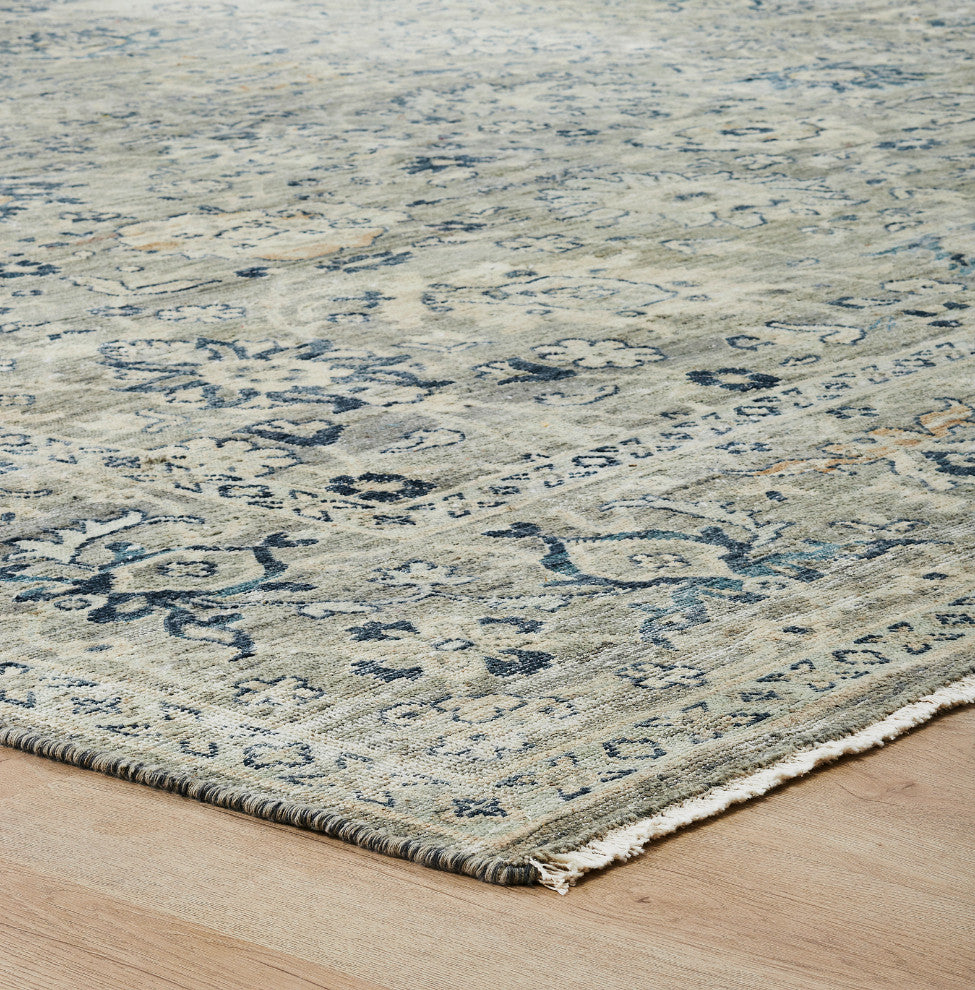 4' x 6' Transitional Hand-Knotted Wool rug, Rug #LR8140