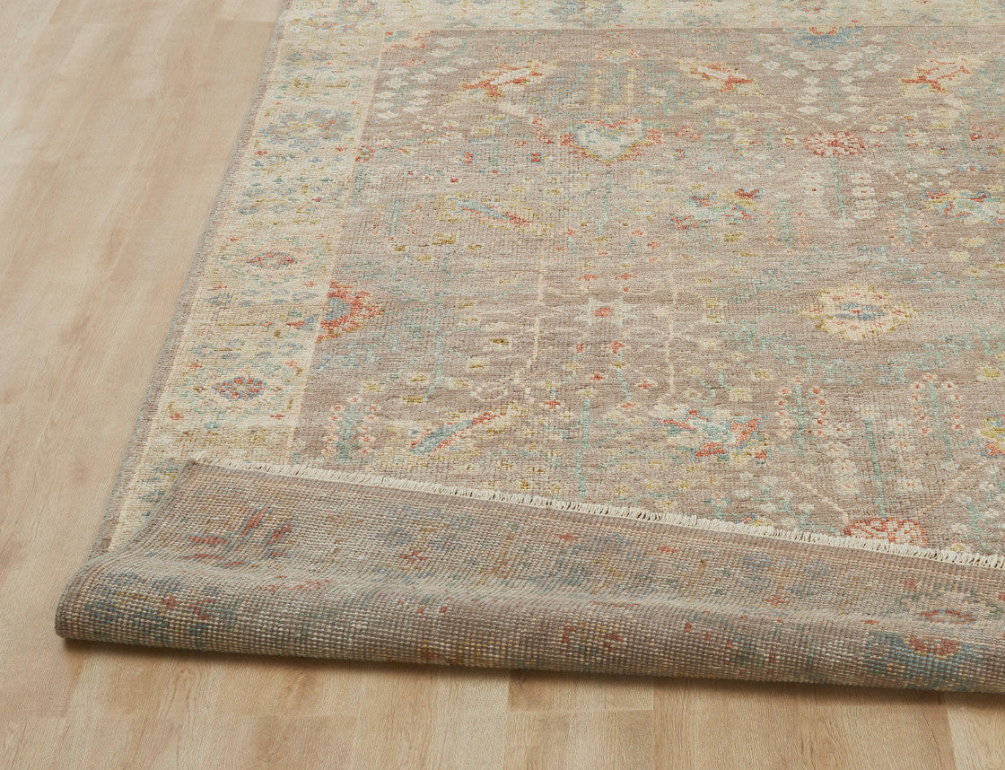 4' x 6' Oushak Hand-Knotted Wool rug, Rug #LL7570