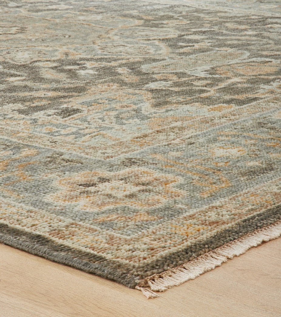 8' x 10' Oushak Hand-Knotted Wool rug, Rug #LL7600