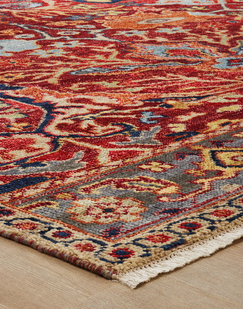 4' x 6' Transitional Hand-Knotted Silk rug, Rug #AM10100