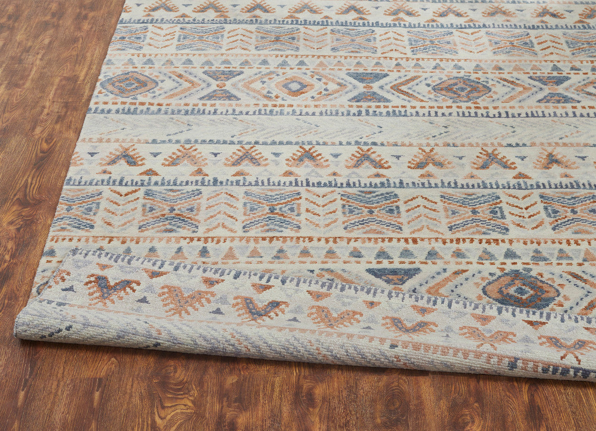 4' x 6' Southwestern Hand-Knotted Wool rug, Rug #MV7280