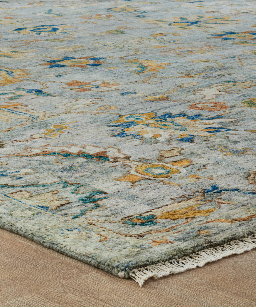 4' x 6' Transitional Hand-Knotted Wool rug, Rug #LA15080