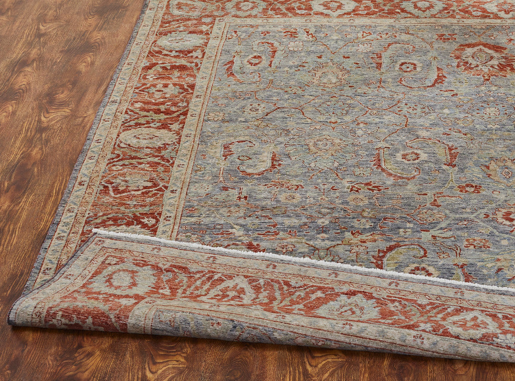4' x 6' Transitional Hand-Knotted Wool rug, Rug #LR8130