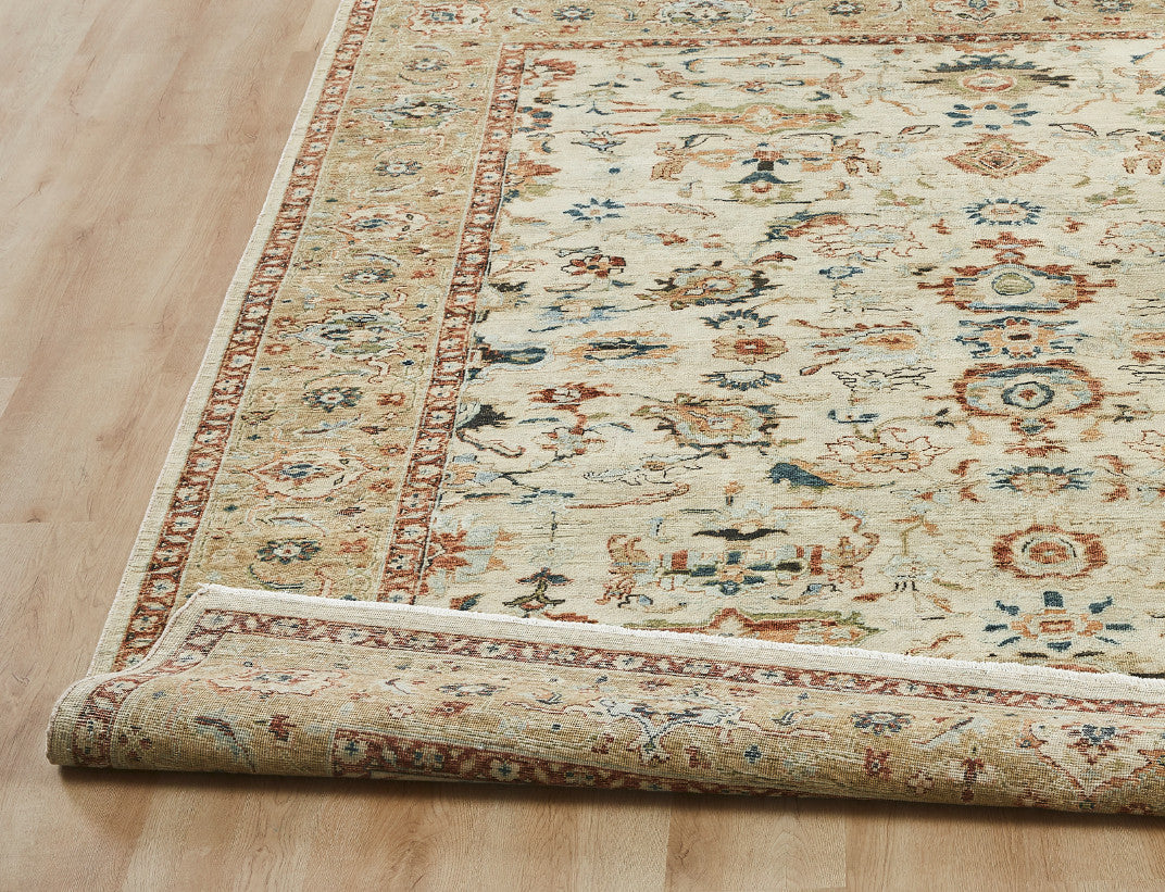 4' x 6' Transitional Hand-Knotted Wool rug, Rug #LR8110