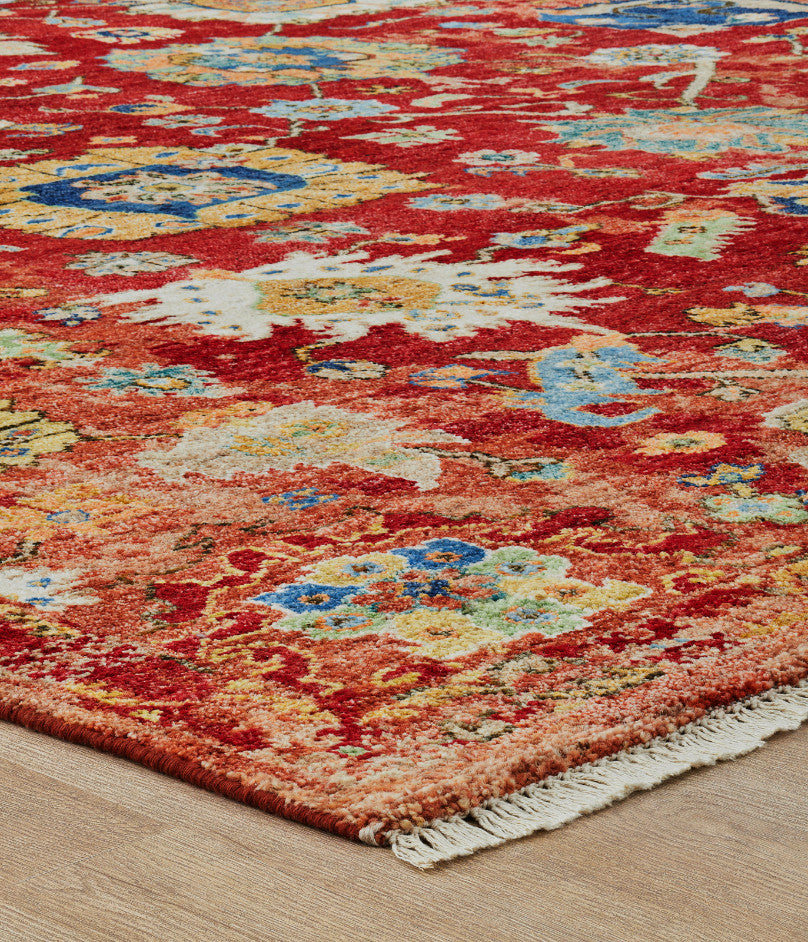 4' x 6' Transitional Hand-Knotted Wool rug, Rug #LA15060