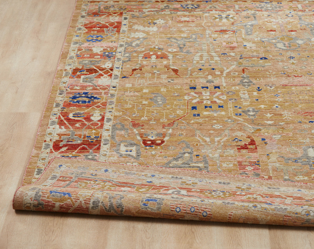4' x 6' Transitional Hand-Knotted Silk rug, Rug #KT13610
