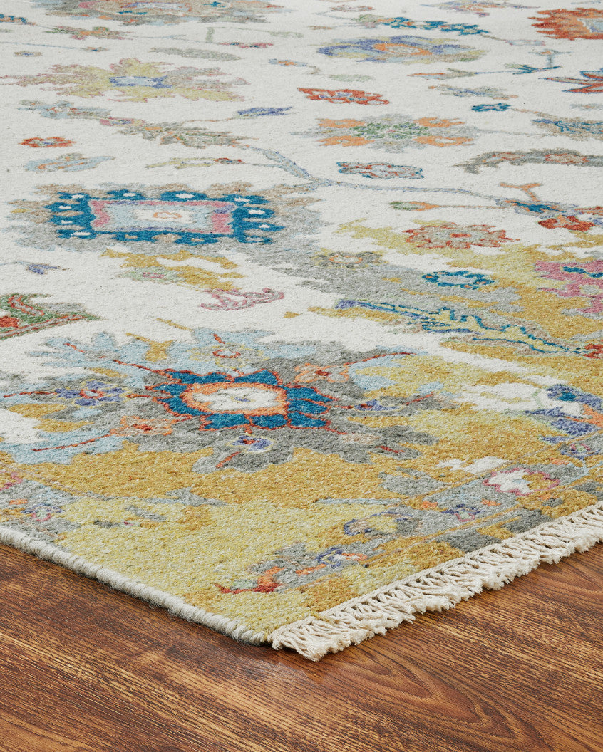 4' x 6' Transitional Hand-Knotted Wool rug, Rug #SK11830