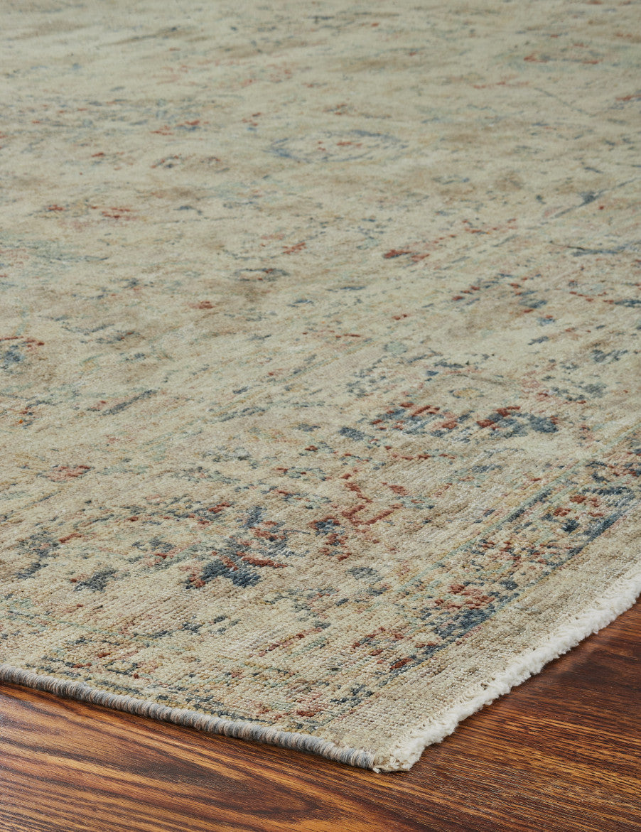 4' x 6' Transitional Hand-Knotted Wool rug, Rug #LR8100
