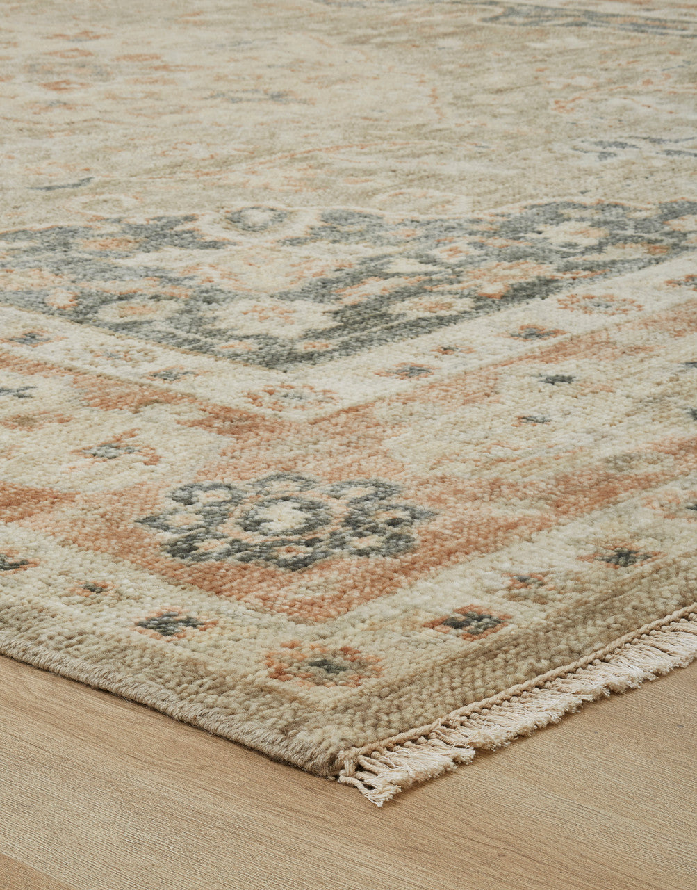 4' x 6' Oushak Hand-Knotted Wool rug, Rug #LL7580
