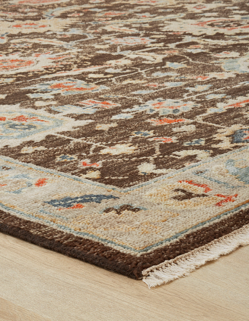4' x 6' Oushak Hand-Knotted Wool rug, Rug #LL7560