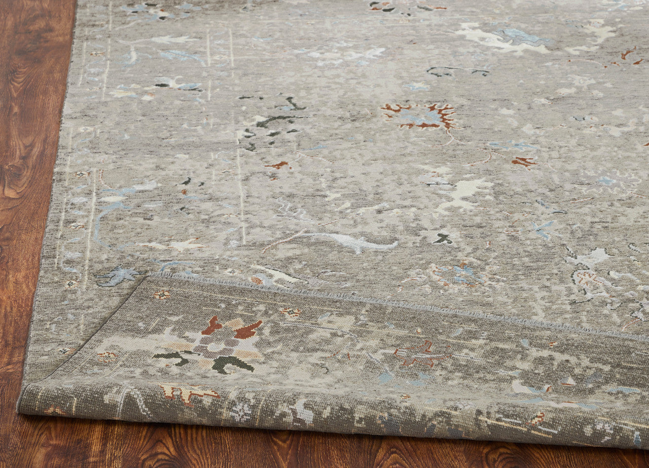 4' x 6' Transitional Hand-Knotted Silk rug, Rug #KD11450