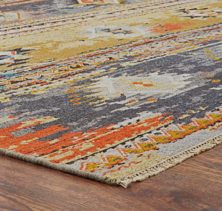 4' x 6' Transitional Hand-Knotted Wool rug, Rug #SK11900