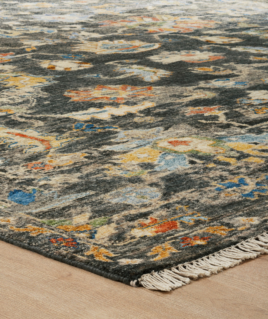 4' x 6' Transitional Hand-Knotted Wool rug, Rug #LA15010