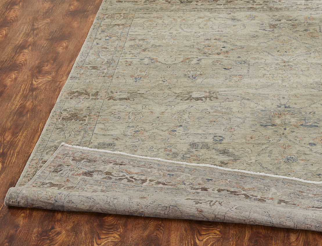4' x 6' Transitional Hand-Knotted Wool rug, Rug #LR8150