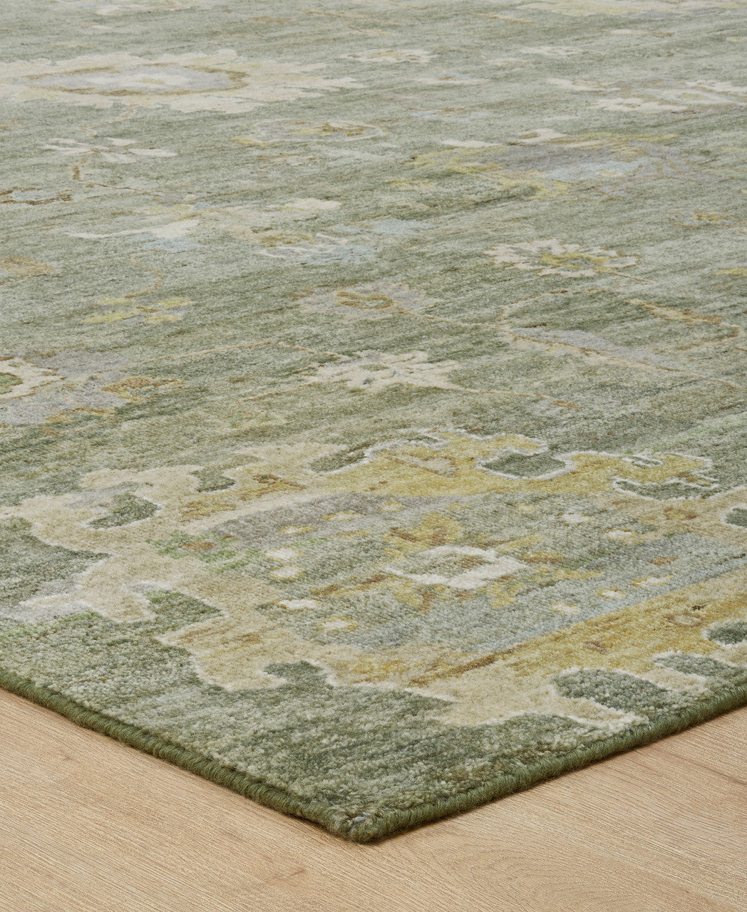 4' x 6' Transitional Hand-Knotted Wool rug, Rug #OB0960