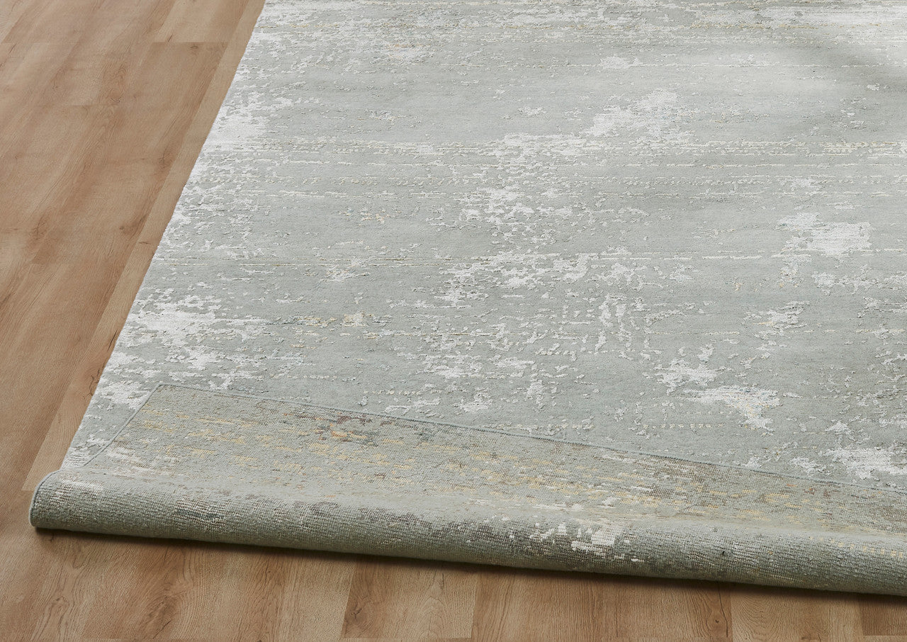 4' x 6' Transitional Hand-Knotted Silk rug, Rug #KD11460