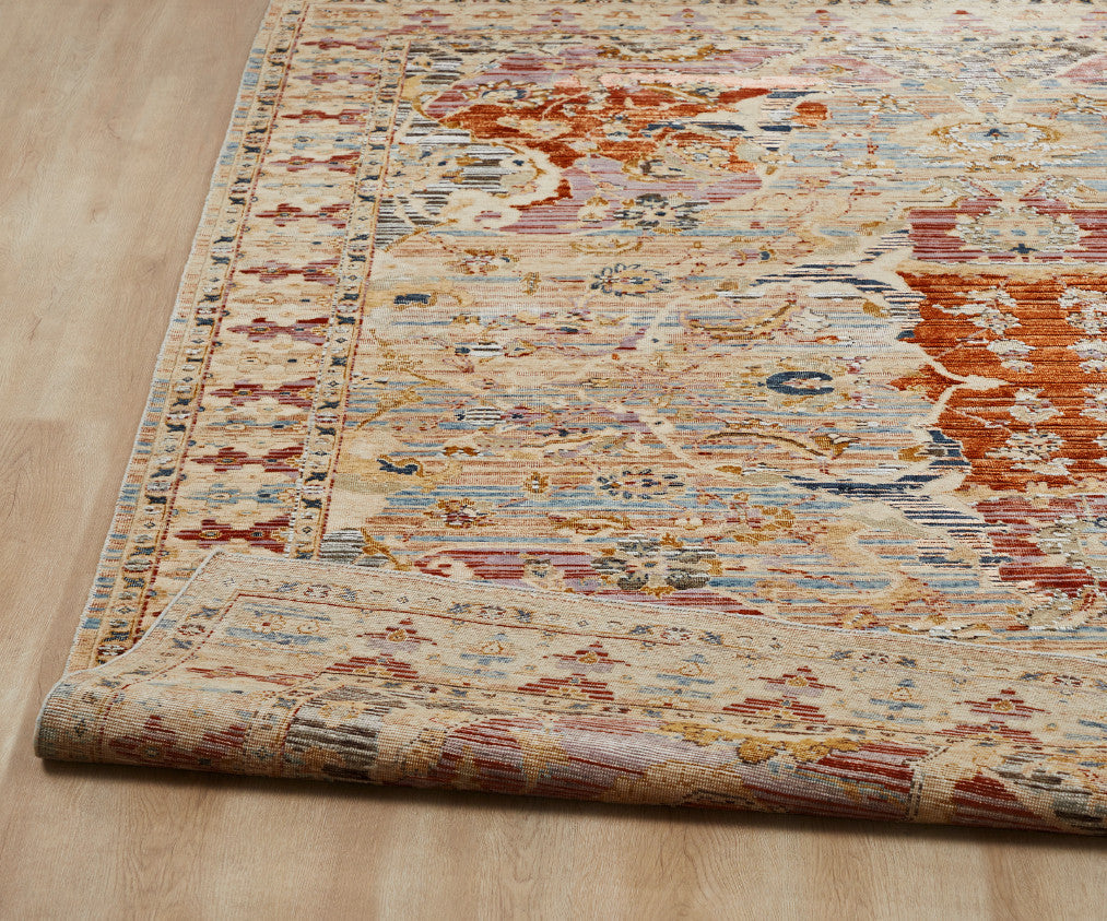 4' x 6' Transitional Hand-Knotted Silk rug, Rug #KT13650