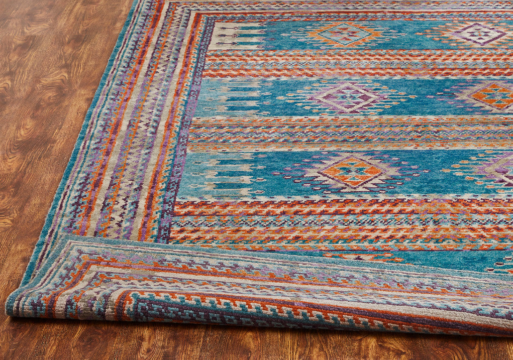 4' x 6' Southwestern Hand-Knotted Wool rug, Rug #MV7250