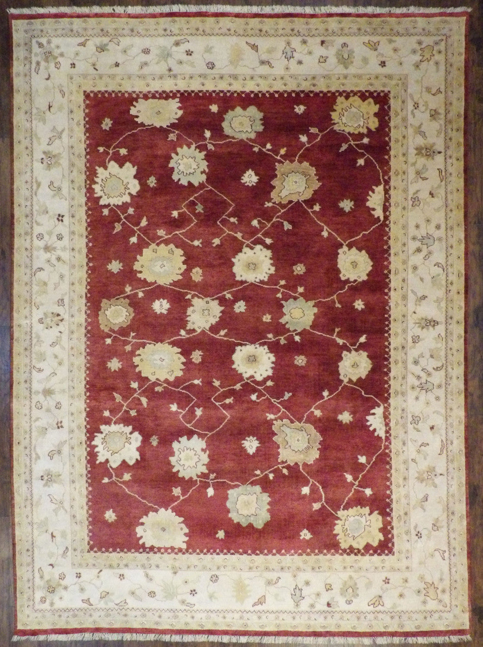 10x14 Oushak Hand-Knotted Wool rug, Rug #101-382