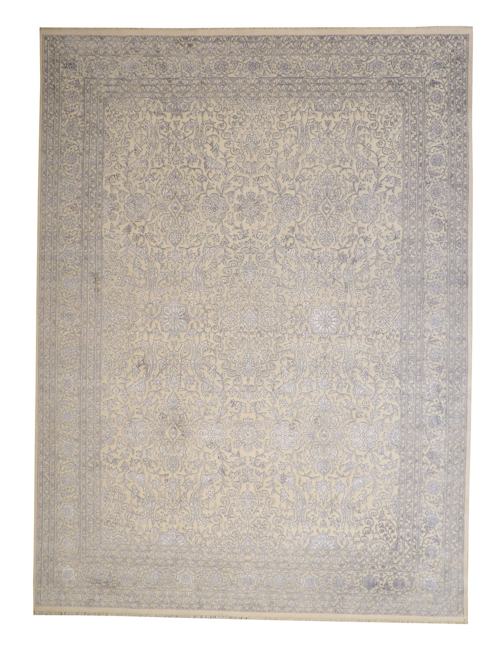 9x12 Antique Hand-Knotted Silk rug, Rug #101-20058