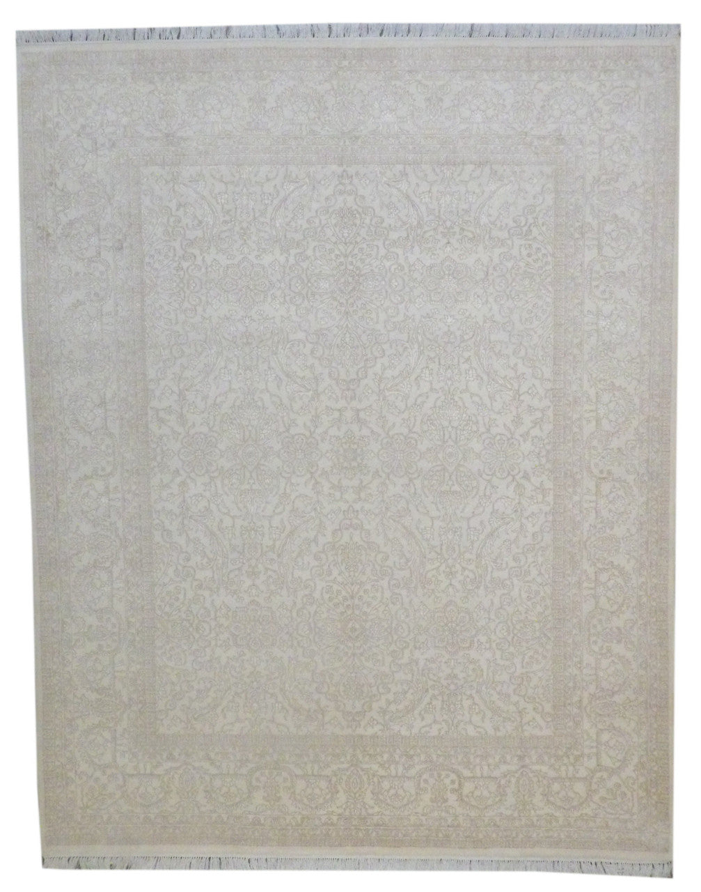 8x10 Traditional Hand-Knotted Silk rug, Rug #101-1004