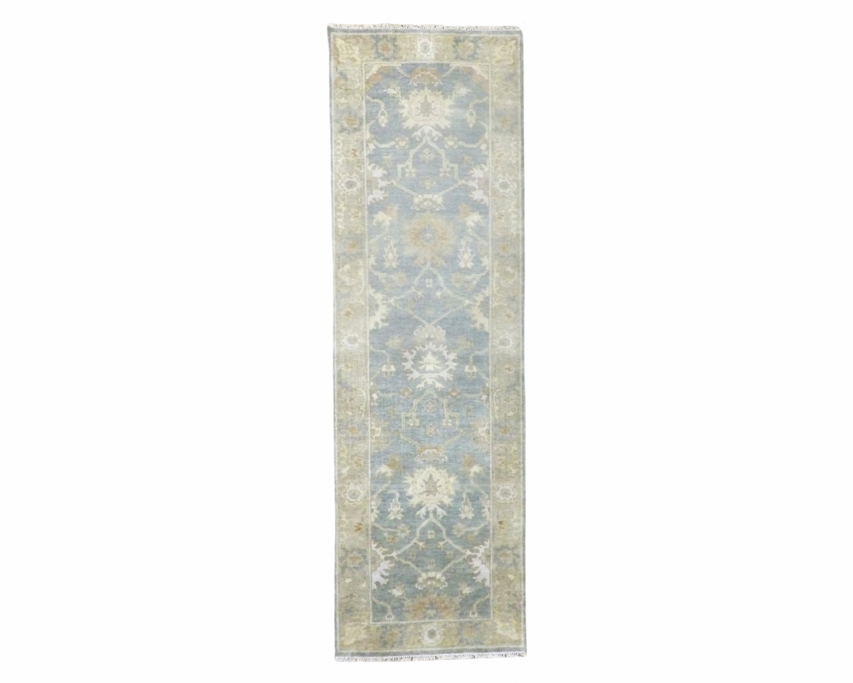 3x10 Oushak Hand-Knotted Wool rug, Rug #101-552