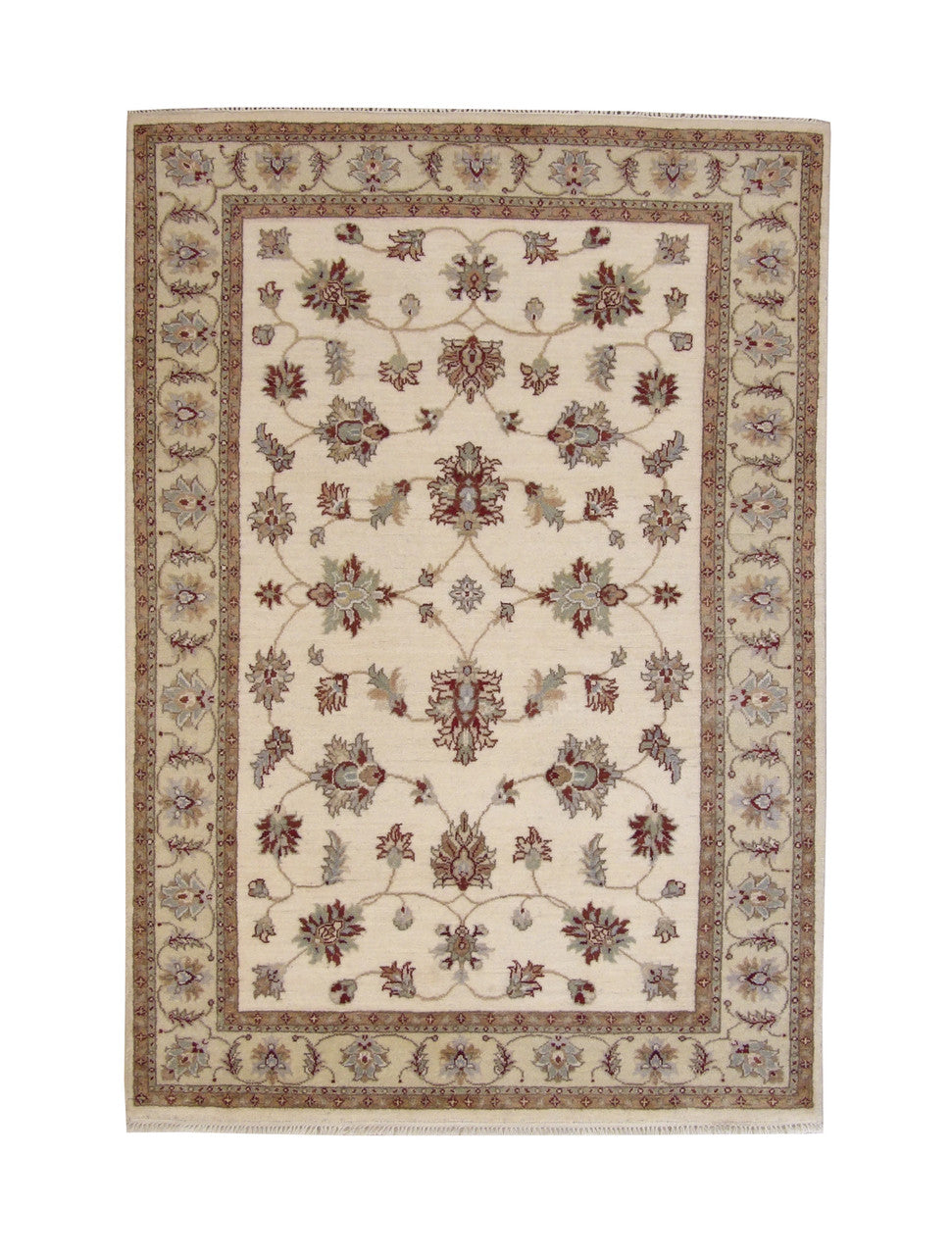 4x6 Oushak Hand-Knotted Wool rug, Rug #101-20150