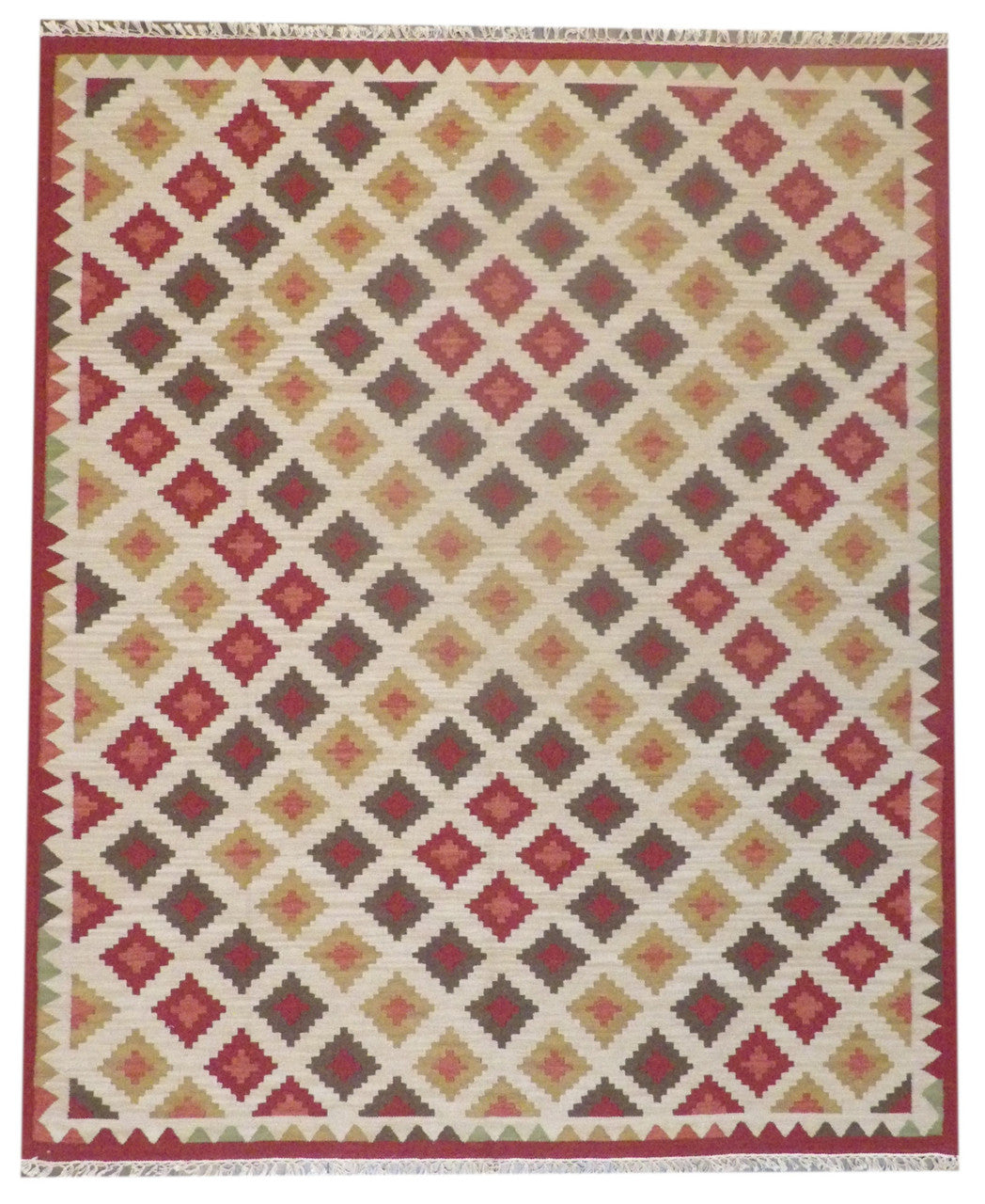 8x10 Coastal Hand-Knotted Wool rug, Rug #101-1095
