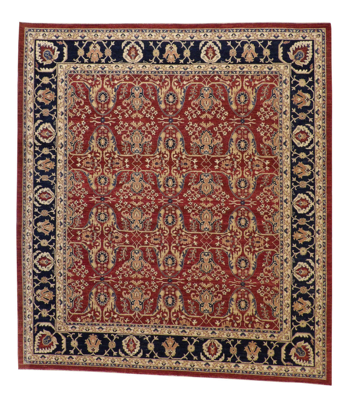 8x10 Antique Hand-Knotted Wool rug, Rug #101-5112